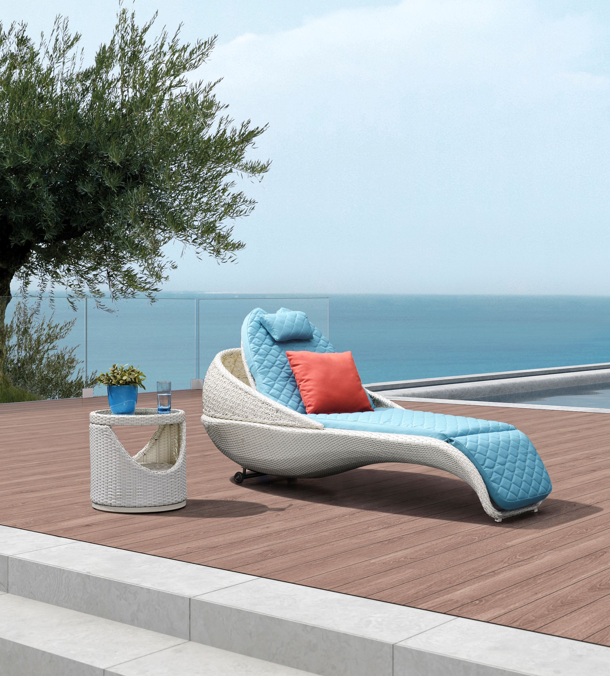 Tulip Chaise Lounger 203050