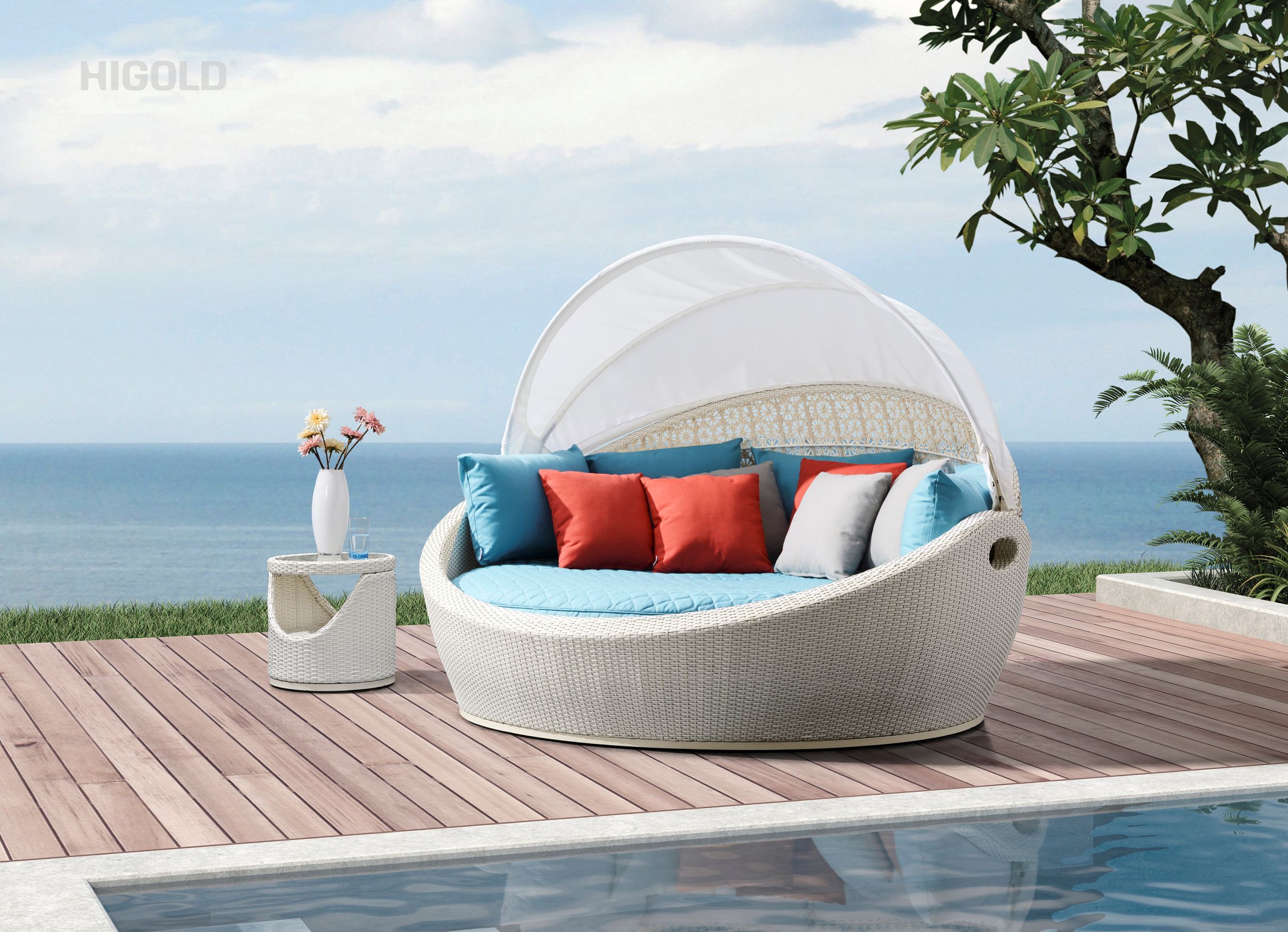 Tulip Chaise Lounge 203090